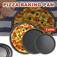 thumbnail image 1 of Clearance Non-Stick Carbon Steel Round Pizza Pan, Multifunctional, Durable and Easy to Clean for Baking and Grilling, 1 of 5