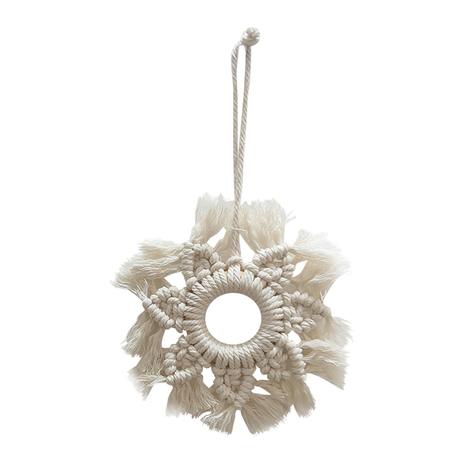 Clearance! Nordic style handwoven fivepointed star pendant Bohemian