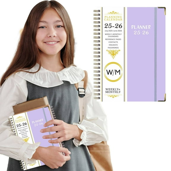 Clearance Notebook under $10,2025.7 To 2026.6 Planner – Weekly & Monthly Planner FromFrom July 2025 To 2026 Daily And Monthly Planner Notebook