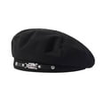 thumbnail image 1 of Clearance Now! Bule Beret Metal for Women Classic French Hats Color Artist Painter New G1 L9V7, 1 of 1