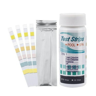 Clearance Now! Chlorine Dip Test Strips Hot Tub SPA Swimming Pool PH Tester Paper Bottle X 1✨w L9W4