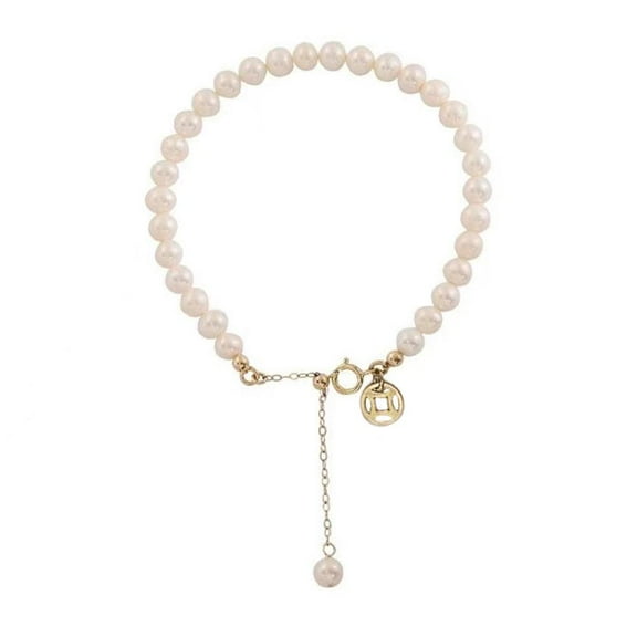 Clearance Now! Fu Brand Bracelet Light Luxury Exquisite Retro Female Student Christmas Gift Y4 A3Z6