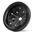 thumbnail image 1 of Clearance Now! Garbage Disposal Splash Guard,Collar Sink Baffle,3 Inch Black Garbage Disposal Stopper and Splash Guard for Sink Drain,Multi-function Drain Plugs for Garbage Disposals I8G2, 1 of 1