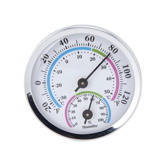 Clearance Now! Indoor Outdoor Thermometer Hygrometer,Mini 2 in 1 Temperature Humidity Gauge,Rod Pointer Ang Hygrometer for Indoor Office Home Room Outdoor N2I9