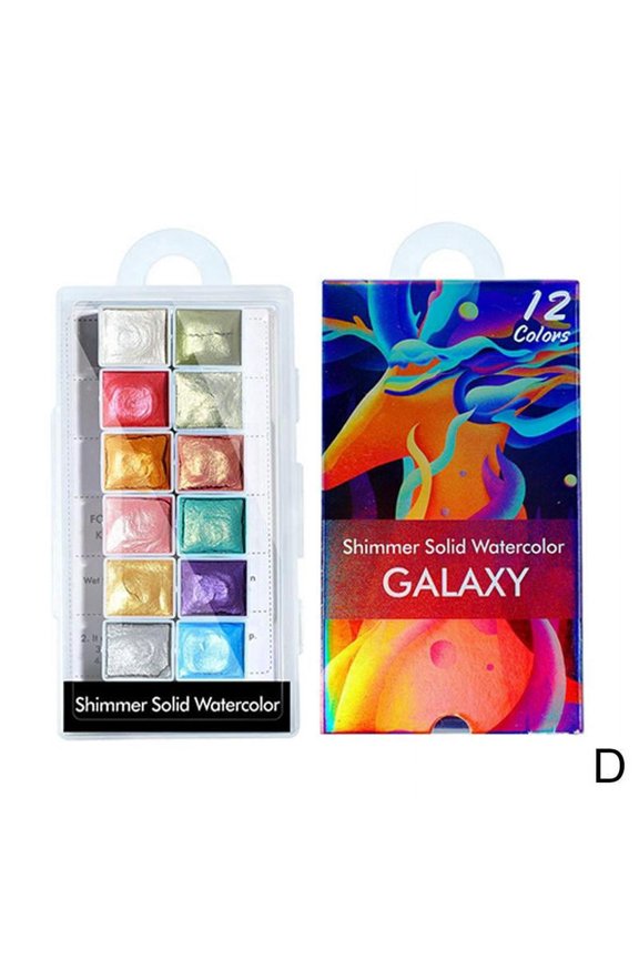 Clearance Now! Paul Rubens Watercolour Paint Set Artist Quality 24 Portable Colours, W2T4