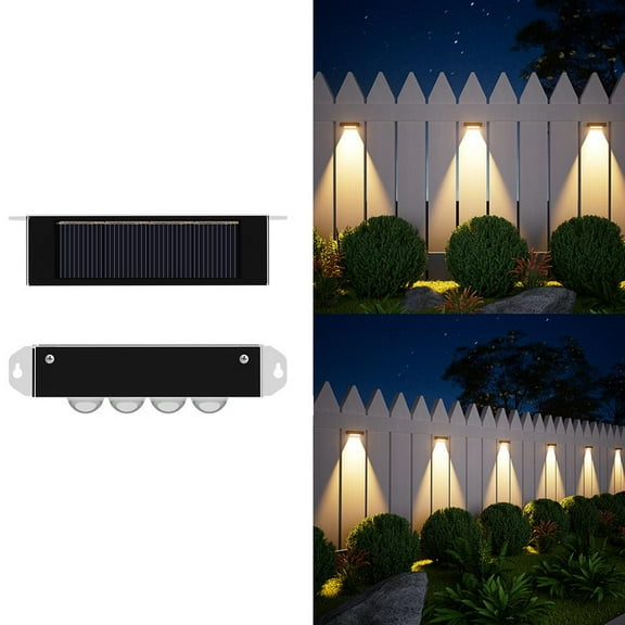Clearance Now! Solar Lights, Outdoor Lights, Household Waterproof Wall Lights D5D0