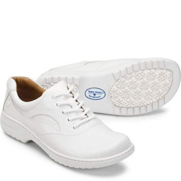Clearance Nurse Mates White Macie Shoes