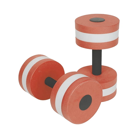 OAVQHLG3B 1 Pair Water Weights for Pool Exercise Set Aqua Dumbbell Set -Barbells Foam Provides Resistance for Water Aerobics Fitness and Pool Exercises
