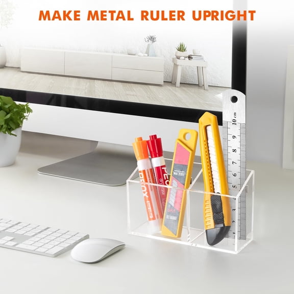 Clearance Office&Craft&Stationery under $10,Marker Holder For Whiteboard Non Slip Acrylic Magnet Pen Holder For Fridge Refrigerator Locker Organizer For Work Locker Accessories Pencil Cup For Des