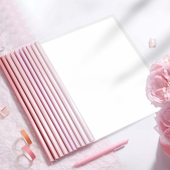 Clearance Office&Craft&Stationery under $5,5 Pack Report Covers With Sliding Bar 7mm Clear Report Covers For A4 And Letter Size Paper 50 Sheet Capacity Presentation File Folder Document For