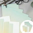 thumbnail image 1 of Clearance Office&Craft&Stationery under $5,6 Packs Stationery Paper Set (4 Double Stationery Writing Papers 2 Matching Envelopes) Four Gradients 4 Design (Morandi Color), 1 of 8