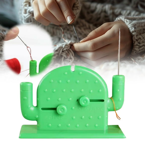 Clearance Office&Craft&Stationery under $5,Automatic Needle Threader DIY Tool Home Hand Machine Sewing Automatic Double Headed Thread Device Manual Self Thread Sewing Needle Tool Sewing Access