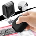 thumbnail image 1 of Clearance Office&Craft&Stationery under $5,Black Roller Stamp Identity Privacy ID Confidential Guard Data Preservation Roller Confidentiality Seal 3ML, 1 of 5