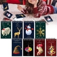 thumbnail image 1 of Clearance Office&Craft&Stationery under $5,Christmas Notebook Xmas Pocket Notebooks Christmas Notebook Santa Lined Journals Notebooks Merry Christmas Memo Pad For Xmas, 1 of 8