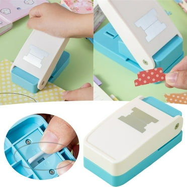 Clearance Office&Craft&Stationery under $5,Homemade Index Label Punching Machine DIY Manual Ledger Divider Punching Machine Creative 's Manual Embossing Machine