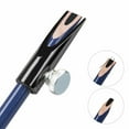 thumbnail image 1 of Clearance Office&Craft&Stationery under $5,Manual Eyebrow Pencil Sharpener Metal Double U Shaped Slot Makeup Sharpening Tool For And Cosmetic Pencils Black And Silver, 1 of 9