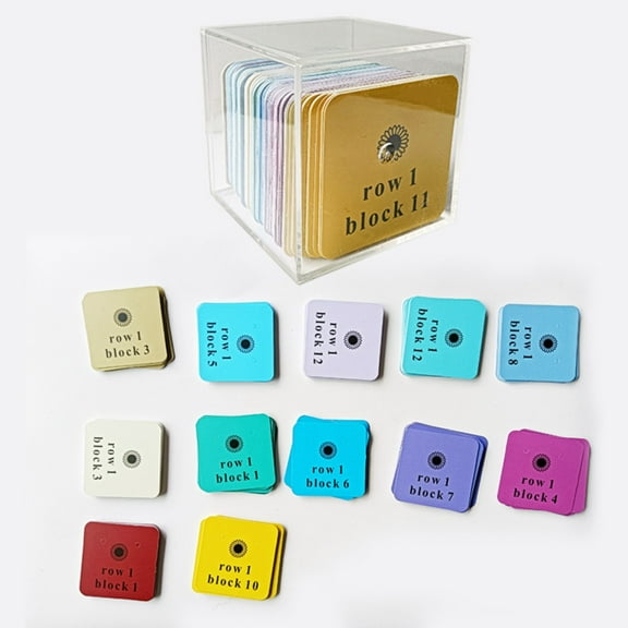 Clearance Office&Craft&Stationery under $5,Quilt Block Markers Contains 144 Quilting Markers Block Innovative Sewing And Quilting Notions Paper Cardstock With Holes For Sewing And Quilting Conc