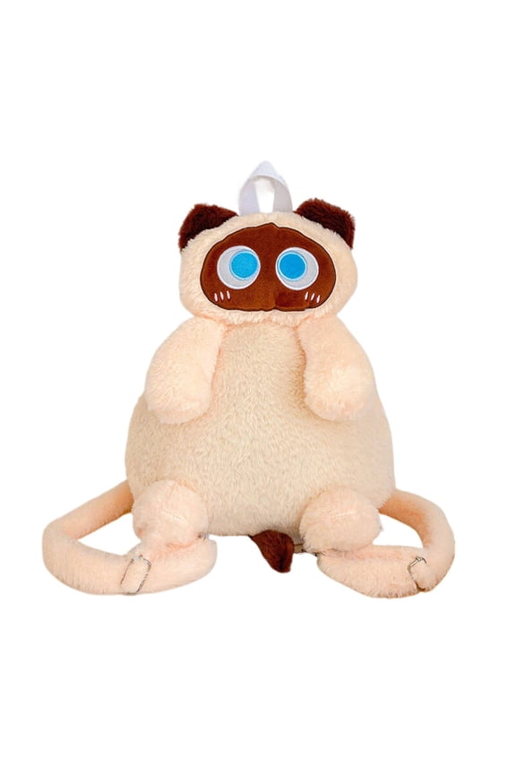 Clearance Office&Craft&Stationery under $10,Plush Stuffed Cat Animal Backpack Shoulder Bag Crossbody With Adjustable Straps