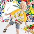thumbnail image 1 of Clearance Office&Craft&Stationery under $5,Apron For Kids Toddler Painting Apron Kids Craft Apron Kids Art Smocks Kids Art Aprons Kids Paint Smock, 1 of 5