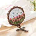 thumbnail image 1 of Clearance Office&Craft&Stationery under $5,DIY Full Range of Embroidery Cross Stitch Stamped Make Up Lens Floral Kit, 1 of 2