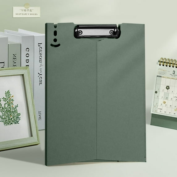 Clearance Office&Craft&Stationery under $5 Ile Clip Board File Folder Document Holder Large Capacity A4 File Organizer Smooth Edge Portable Supplies