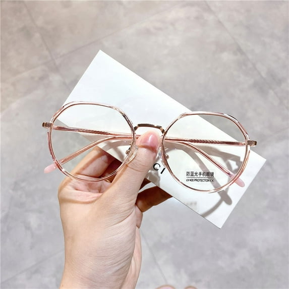 Clearance Office&Craft&Stationery under $5,M2013 Trend Irregular Round Metal Anti-blue Light Office Glasses