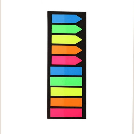 Clearance Office&Craft&Stationery under $5 Markers Sticky Index Tabs Flag Tabs Self Adhesive Colored Notes Tab Stickers For Notebook Documents Books