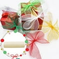 thumbnail image 1 of Clearance Office&Craft&Stationery under $5 Poly Mesh Ribbon With Metallic Foil Each Roll For Wreaths Swags Bows Wrapping And Decorating, 1 of 2