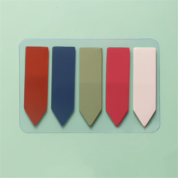 Clearance Office&Craft&Stationery under $5 Pure Color Mark Message Index Sticker Students Can Paste Classified Notes Memo Stickers 100 Sheets