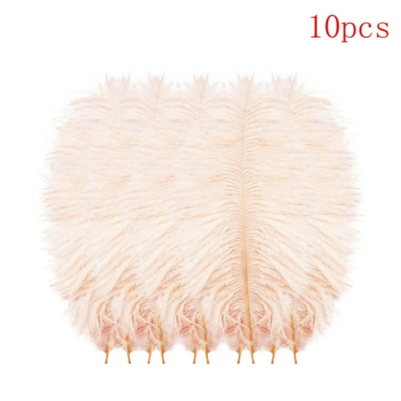 Clearance Office cabinet under $5,10 Pcs Multicolor Plumage For Wedding Party Centerpieces Flower Arrangement Home Decoration Diy Big Floating Plume Hair Craft Decoration Wedding Plumage 1PC