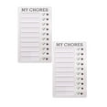 thumbnail image 1 of Clearance Office cabinet under $5,Chore Chart For Adults Boards To Do List RV Checklist Board Portable Chores Chart For Multiple Kids Detachable Plastic DIY Message Home Travel Planning Reminde, 1 of 9
