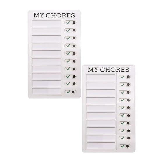 Clearance Office cabinet under $5,Chore Chart For Adults Boards To Do List RV Checklist Board Portable Chores Chart For Multiple Kids Detachable Plastic DIY Message Home Travel Planning Reminde