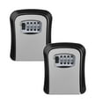 thumbnail image 1 of Clearance Office cabinet under $10,Key Lock Box 4 Digit Combination Lockbox 2PC, 1 of 3