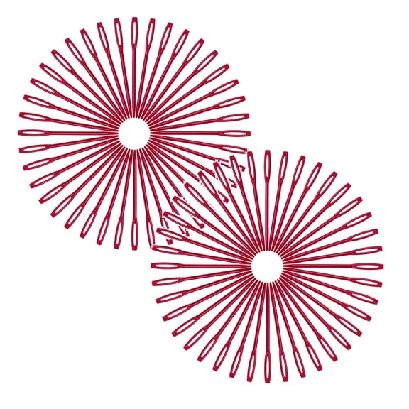 Clearance Office cabinet under $5,7cm Colored Plastic Needle Sweater Sewing Needle Sewing Needle Wool Yarn Needle 100/pack 2PC