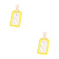 thumbnail image 1 of Clearance Office cabinet under $5,Bag Card PP Plastic Waterproof ID Label Multi-color Suitcase Label 10 PCS 2PC, 1 of 2