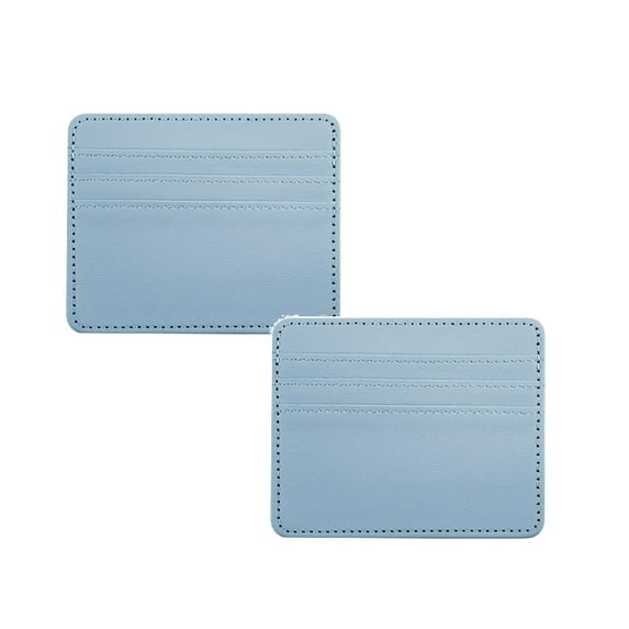 Clearance Office cabinet under $5,Credit Card Holder Slim Minimalist Front ID Small Compact Leather 2PC