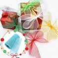thumbnail image 1 of Clearance Office&Craft&Stationery under $5,Poly Mesh Ribbon With Metallic Foil Each Roll For Wreaths Swags Bows Wrapping And Decorating, 1 of 2