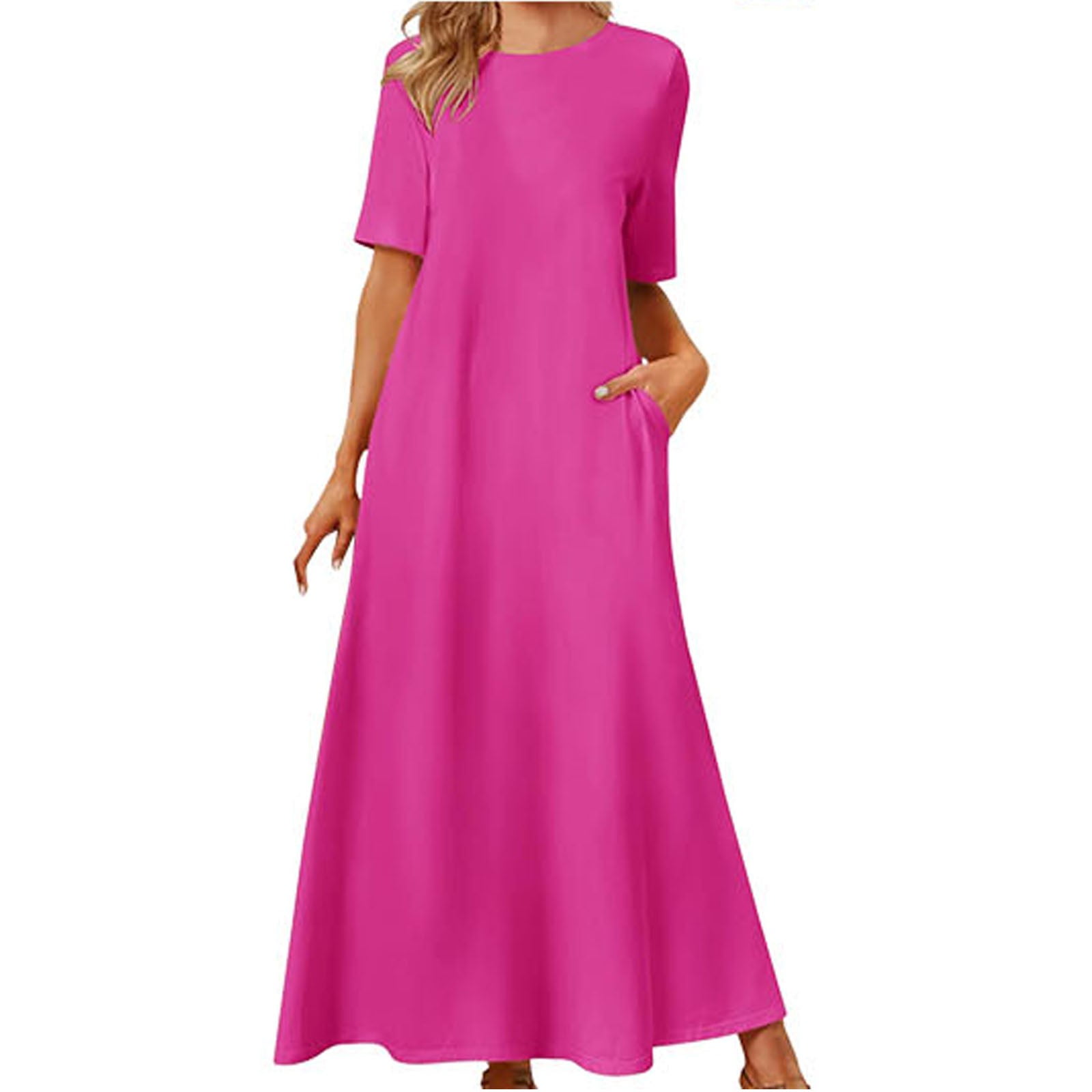 Clearance! Ogiraw Summer Dresses for Women Sundresses for Women Women's