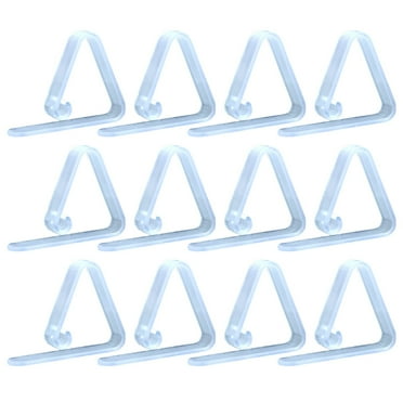 Clearance! Ongmies Fixing Clip Clearance 12 Pieces Transparent Clear Tablecloth Clips Plastic Table Cloth Clips Table Clips for Tablecloths Home Picnic Party Tablecloth Fix Tools Home Clear