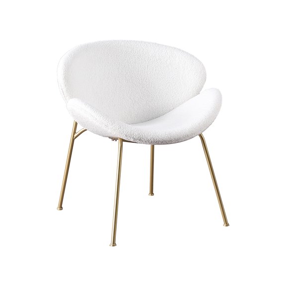 Clearance! Ottoman Chair Stool Upholstered Footrest Stool Velvet Dressing Table Seat Pouf Couch Stool Golden Steel Legs