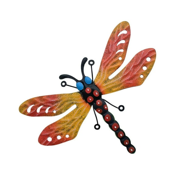 Clearance! Outdoor Art Wall Hanging Metal Fence Wall Decor Outdoor Colorful Wall Art Sculpture Hanging Decorations for Indoor and Outdoor Yard Patio Garden Living Roo