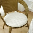 thumbnail image 1 of Clearance Outdoor Chair Cushions, 12x12in Porch Furniture Cushions, Seat Cushions for Dining Chairs, Butt Pad for Office Chair(White), 1 of 6
