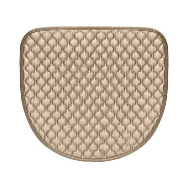 Clearance! Outdoor Chair Cushions Curved Dining Chair Cushion Comfortable Breathable Non-Slip Edging Chair Seat Cushion Washable Cushion(44x45cm) Gold
