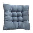 thumbnail image 1 of Hvmvliv Outdoor Chair Cushions Memory Foam Chair Pads Frosted Chair Cushion Dining Chair Cushion Office Home Seat Cushion Non-Slip(30x30cm) Gray, 1 of 3