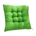 thumbnail image 1 of Hvmvliv Outdoor Chair Cushions Memory Foam Chair Pads Frosted Chair Cushion Dining Chair Cushion Office Home Seat Cushion Non-Slip(30x30cm) Green, 1 of 3