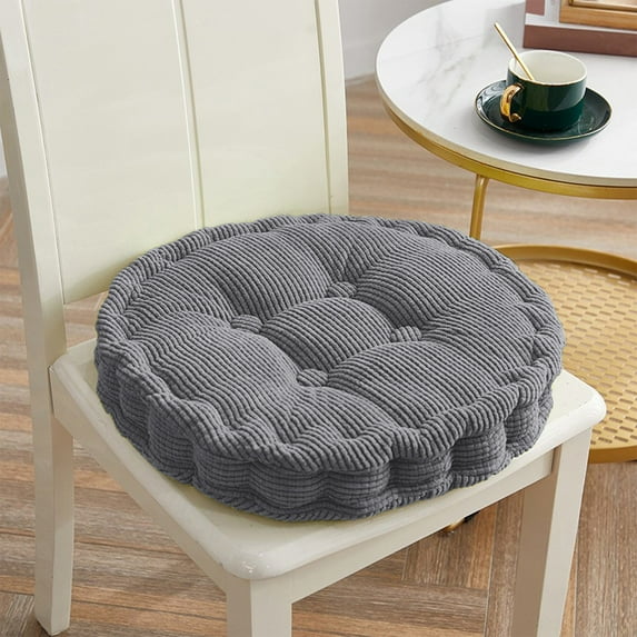 Clearance Outdoor Chair Cushions, Office Cushion Chair Seatcushion, 16x16 in Seat Cushion Kitchen Chairs, Seat Cushions Outdoor(Dark Gray)