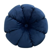 Clearance Outdoor Seat Cushions, Seat Cushions Outdoor, 18x18 in Kitchen Chair Cushions, Butt Cushion for Long Sitting(Dark Blue)
