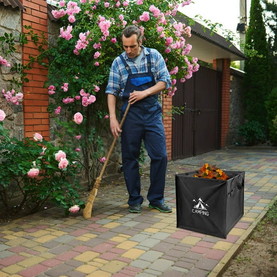 Outdoor Small Outdoor Folding Garbage Bin Camping Equipment Storage Box Large Capacity Storage Box Bag