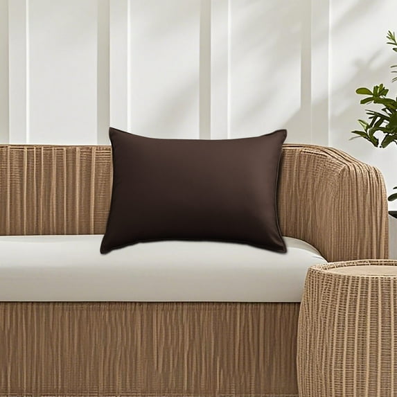 Clearance! Outdoor Waterproof Throw Pillow Covers, Decorative Outdoor Rectangular Pillowcases for Chair Patio Garden Couch Tent Balcony Sofa, Rustic Decorative Throw Pillow Covers, 12x20 Inch