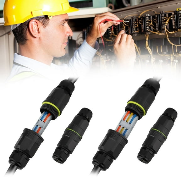 Outdoor Waterproof Wire Connector 2-Into 2-Into Waterproof Connector